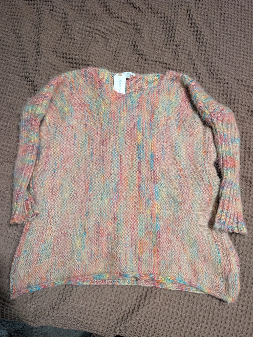 Pastel Multi-Color Knit Sweater - Earthbound